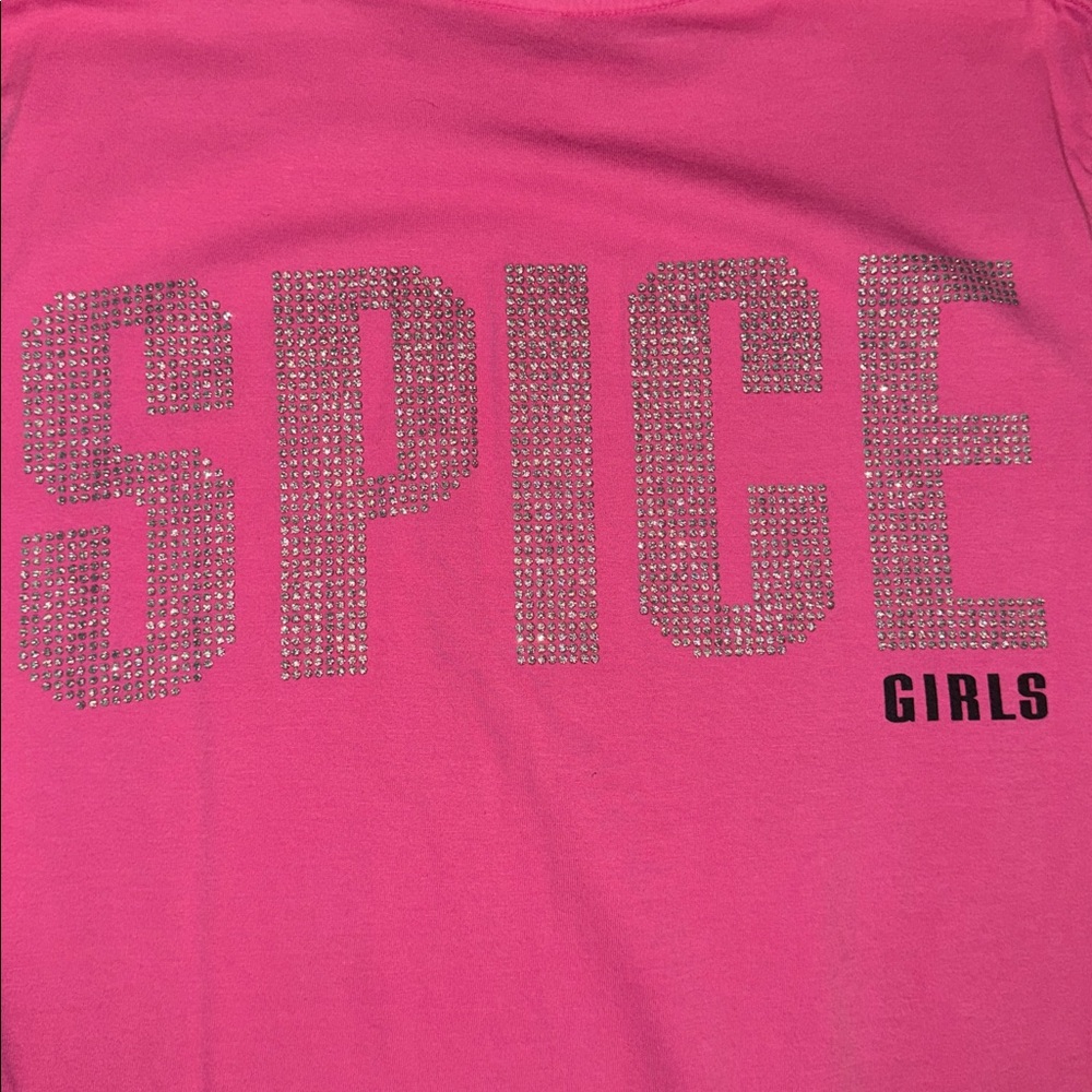 💞✨ UO•Spice Girls OverSized Bling TeeShirt•Size:Medium✨💞 - Picture 6 of 7
